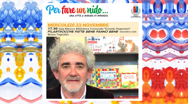 Filastrocche fatte bene fanno bene: incontro con Bruno Tognolini